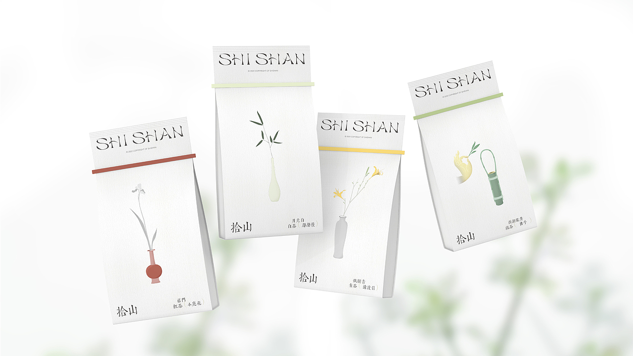 拾山SHISHAN|茶品牌vi 包装设计