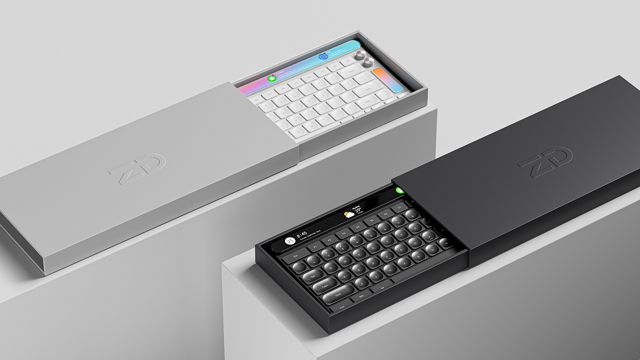 键盘产品设计渲染【设计师键盘】