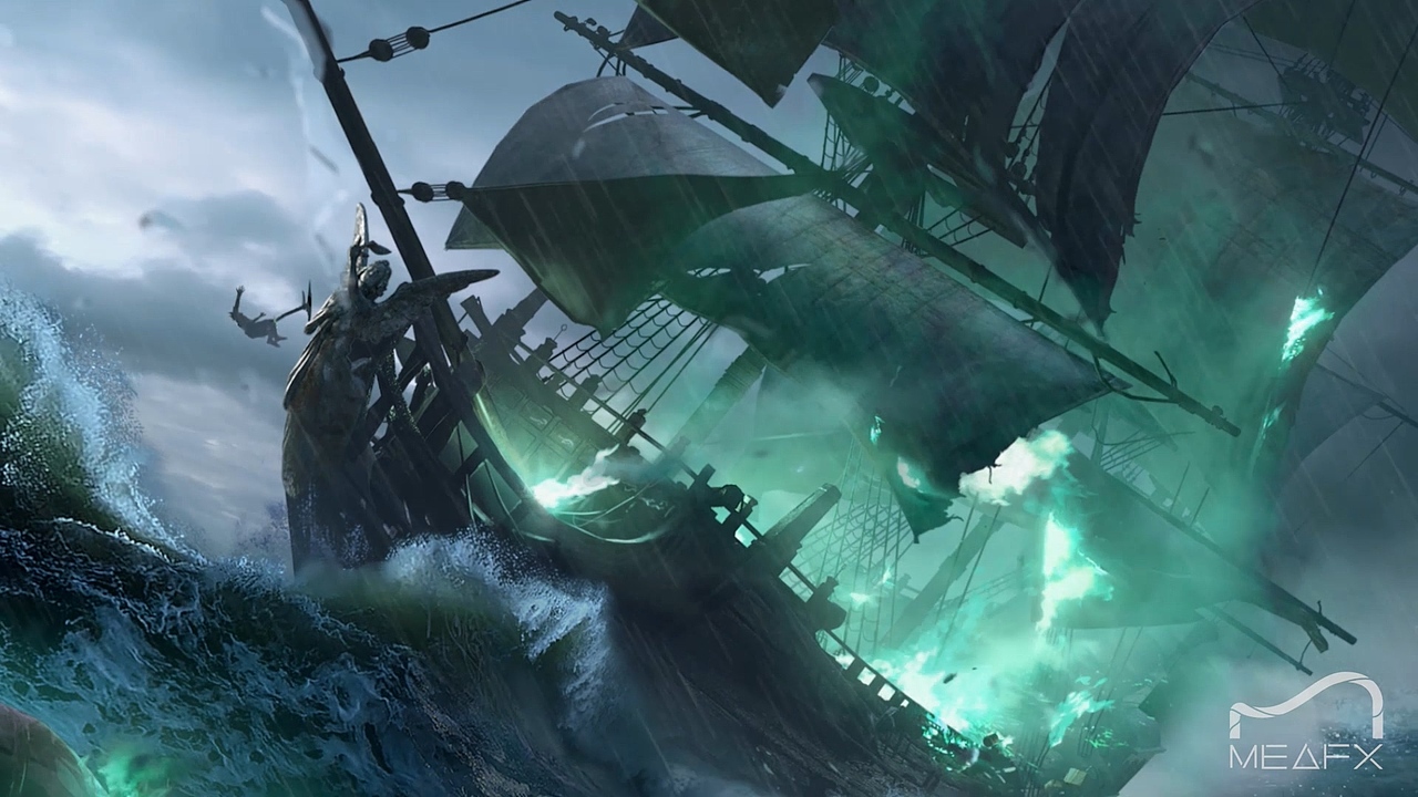 | MEAFX | 加勒比海盗×Guns of glory 诅咒风暴来临！（图ZMzAyNzczMzQw） - 动画/影视 - 站酷设计师MEAFX原创素材 - 站酷ZCOOL