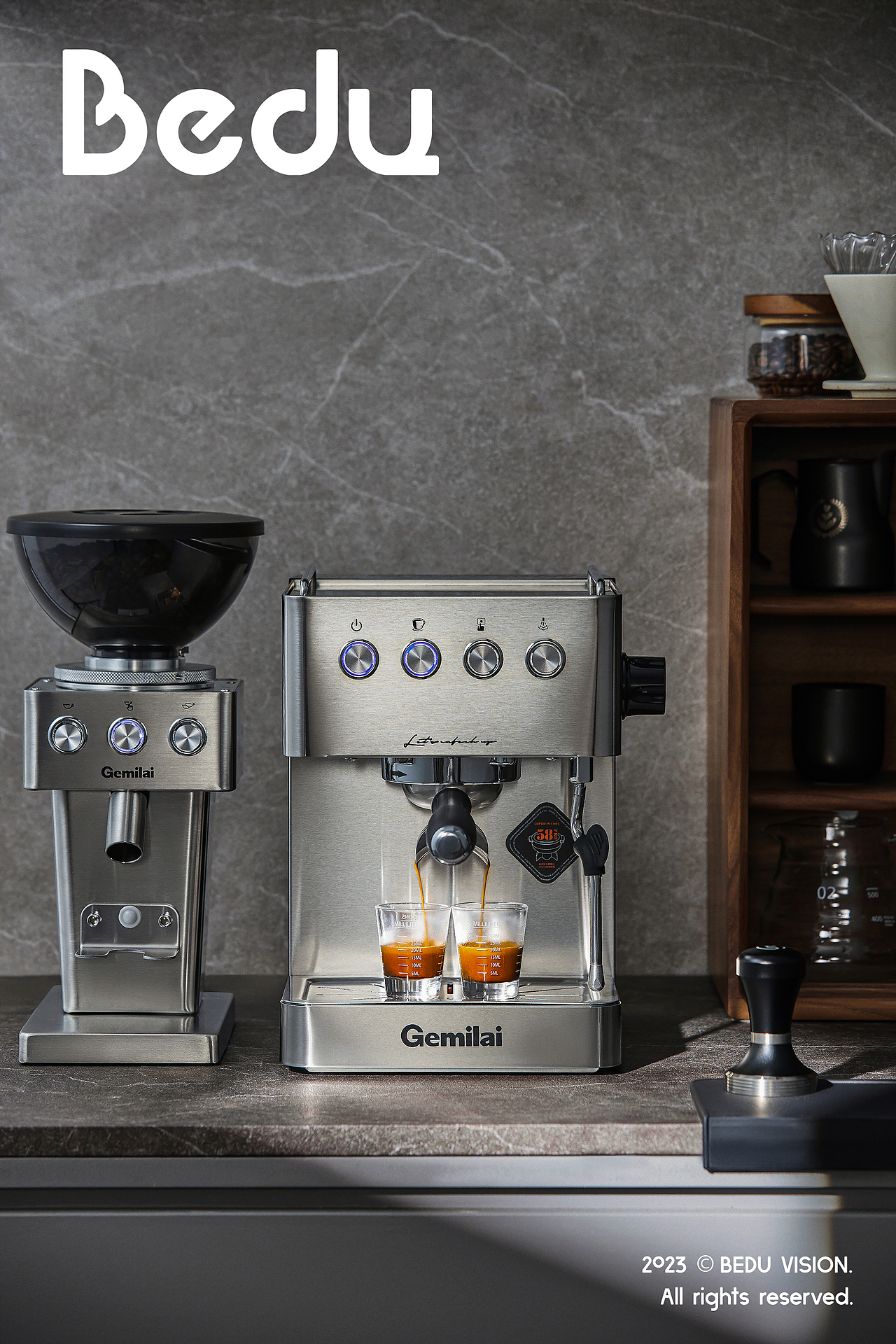 格米莱咖啡机3.0┃比度视觉