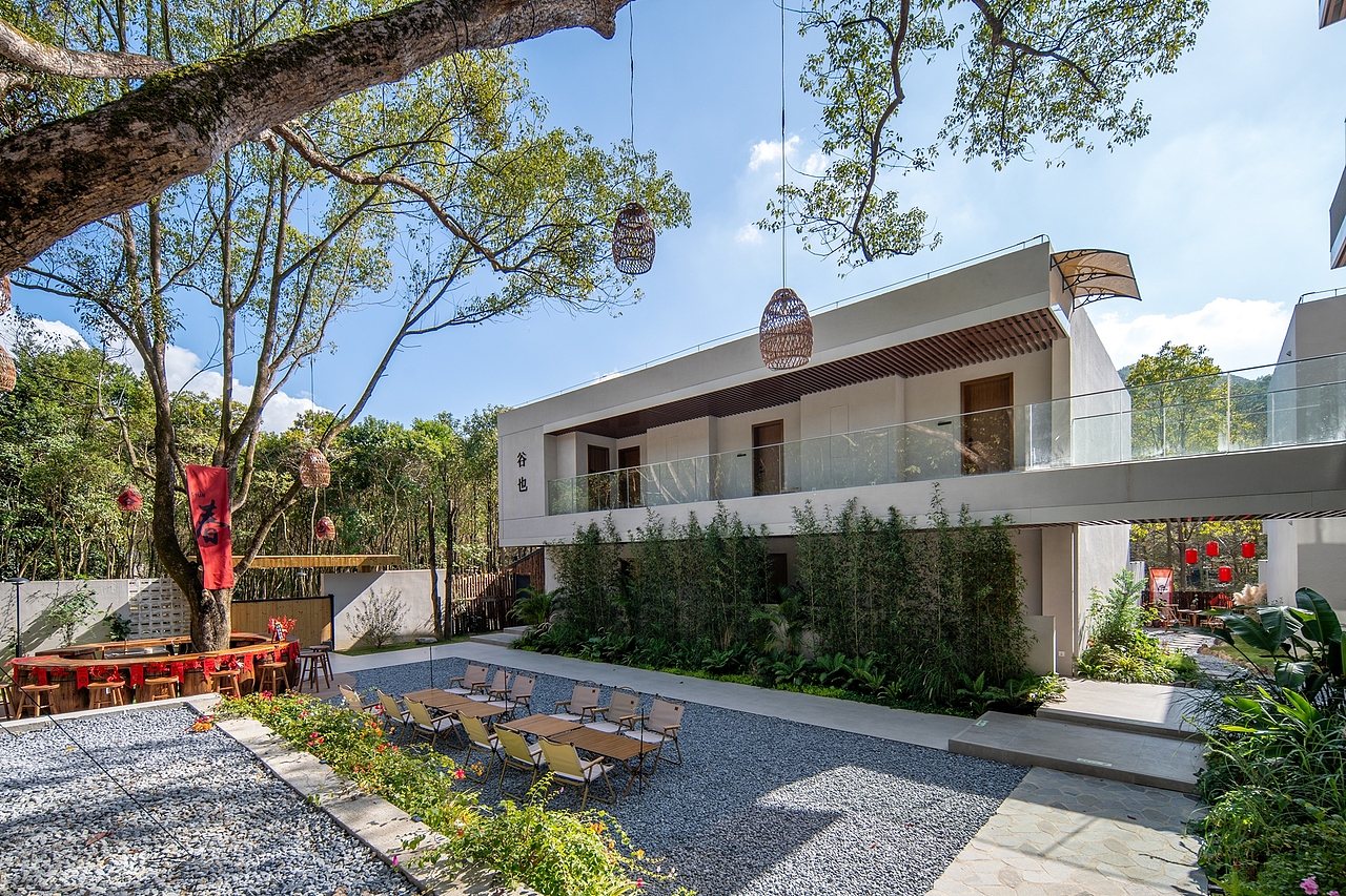 惠州悠居谷也精品民宿 / 辰曼设计（图ZMzY2NzY5Mzcy） - 景观设计 - 站酷设计师辰曼设计原创素材 - 站酷ZCOOL