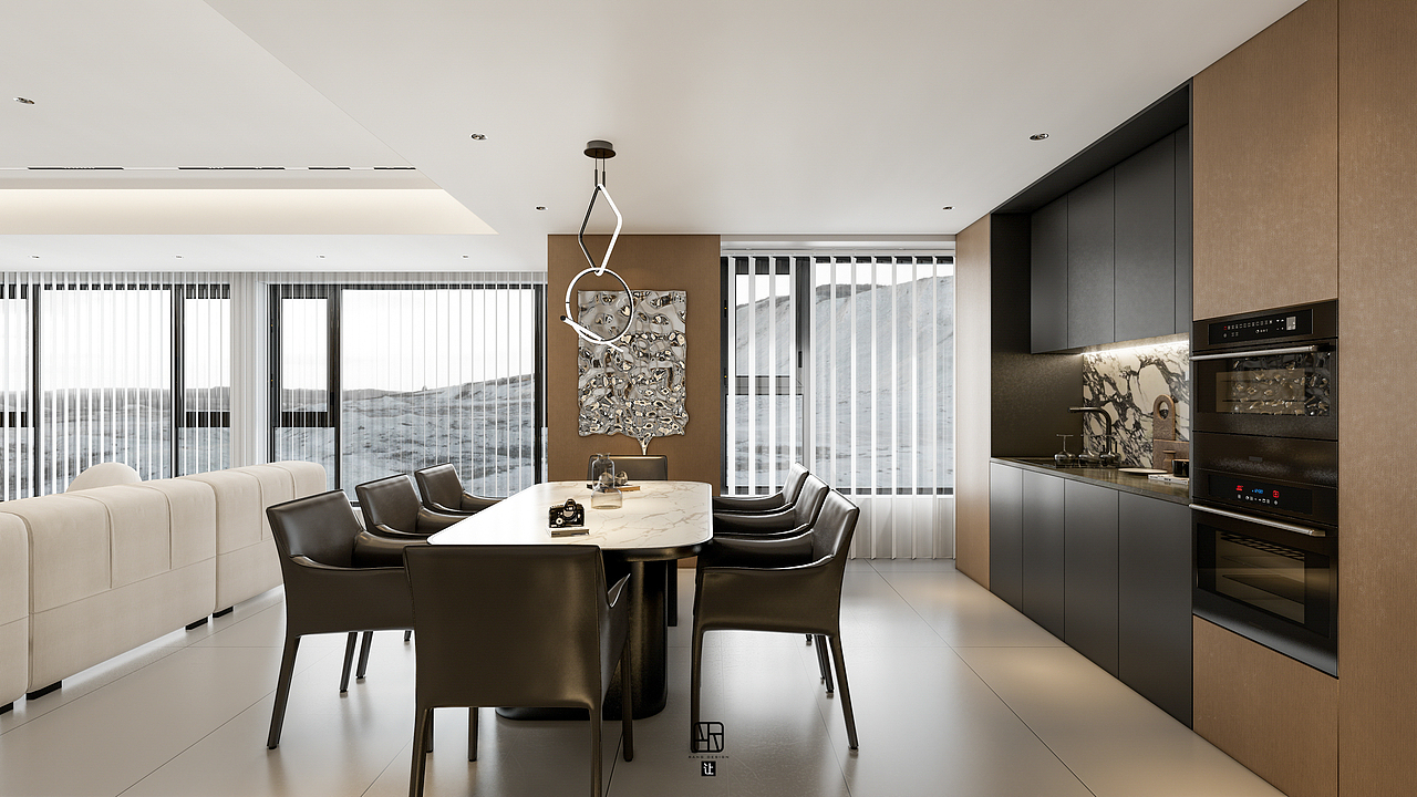 RANG | 保利半岛复式客餐厅