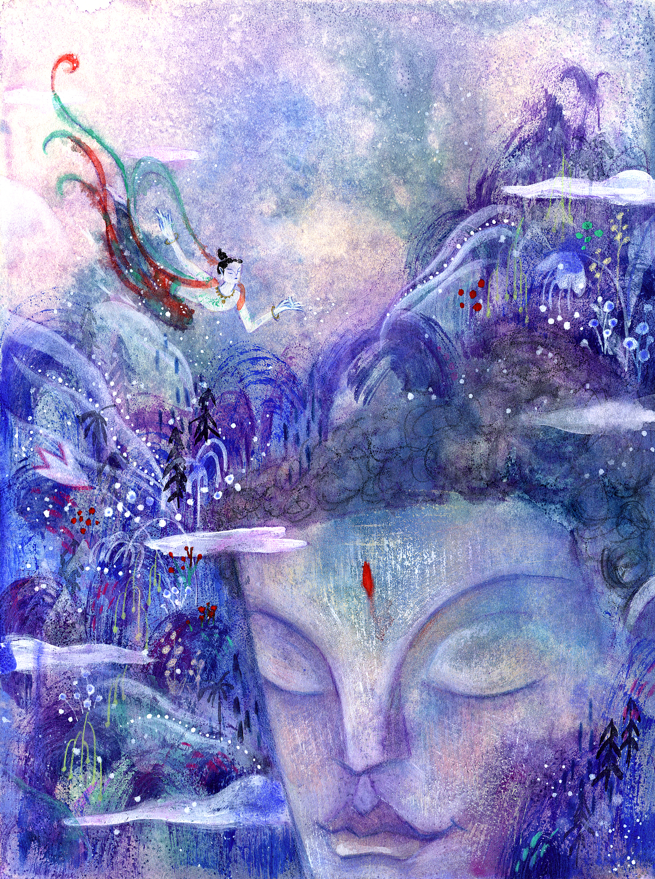 《万物繁花》佟彤个人插画展(系列作品篇)(图ZMzY5MjExNzY0) - 艺术插画 - 站酷设计师佟彤ART原创素材 - 站酷ZCOOL