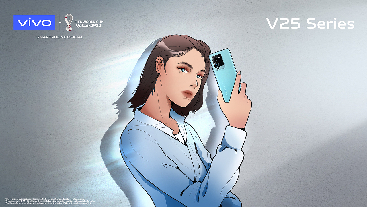 VIVO V25 拉美 模特美图美术方案&成品海报