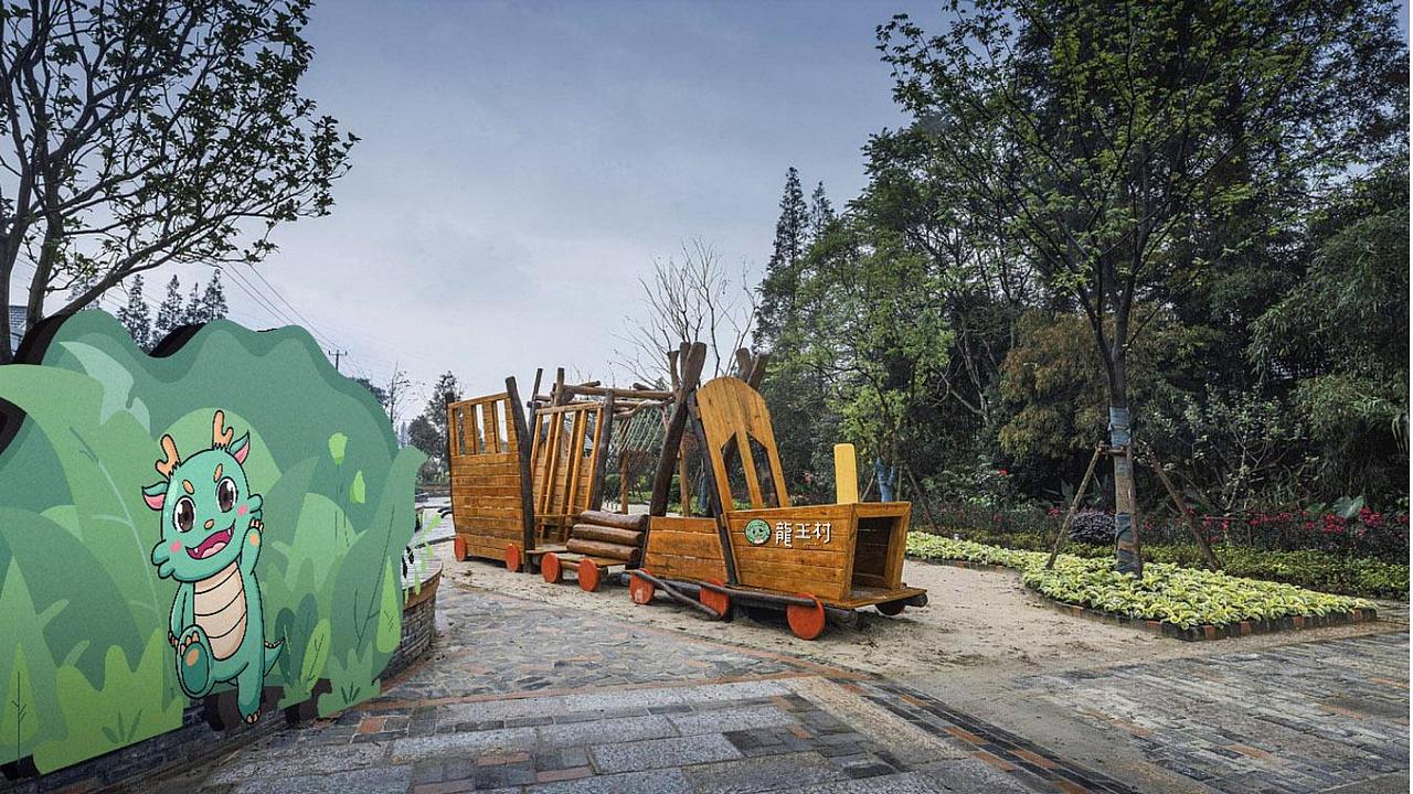 文创|龙王村品牌形象设计案例 IP设计 包装设计