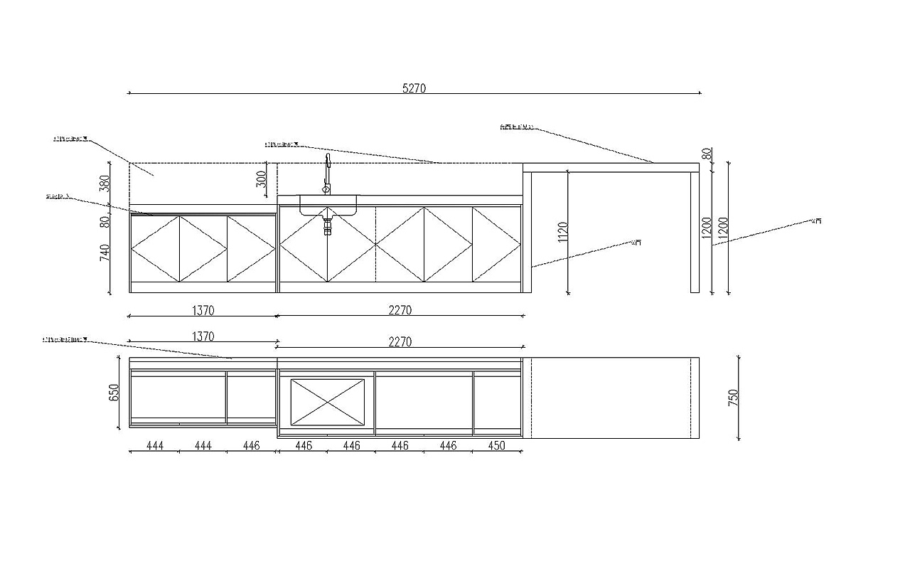 山西天台花园户外操作台设计