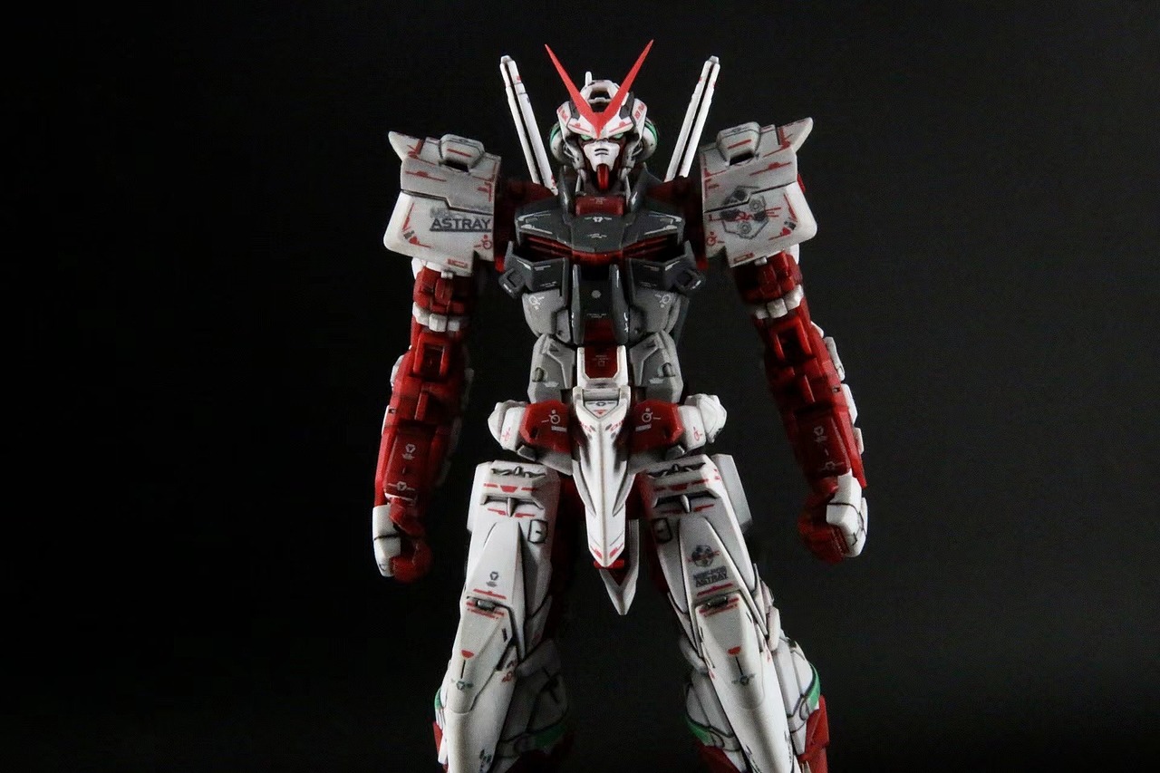 万代 RG 机动战士高达 SEED ASTRAY 红异端 拼装 摄影
