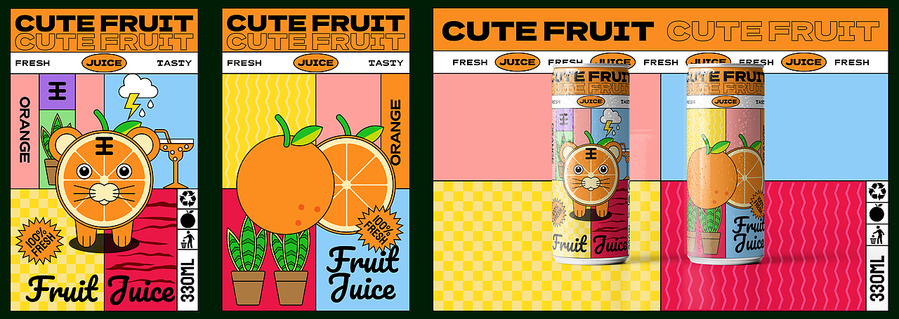 十二生肖与水果的相遇（快销品包装）（图ZMzIzODM3Mzk2） - 海报 - 站酷设计师小米粒666666原创素材 - 站酷ZCOOL