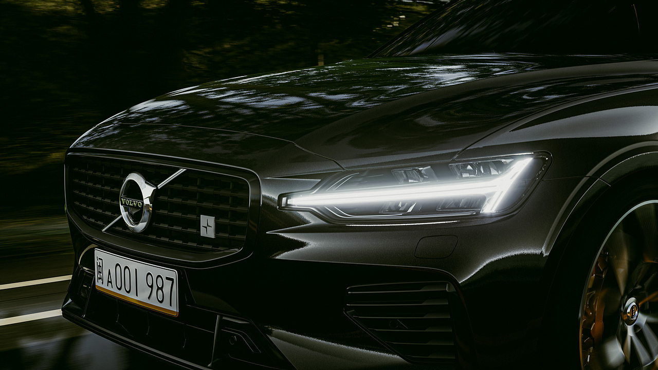 UE5 Volvo V60（图ZMzU2NDc1Nzcy） - 机械/交通 - 站酷设计师Tommy_林冲原创素材 - 站酷ZCOOL