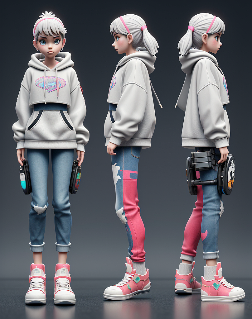 我和AIGC亦师亦友 | IP三视图