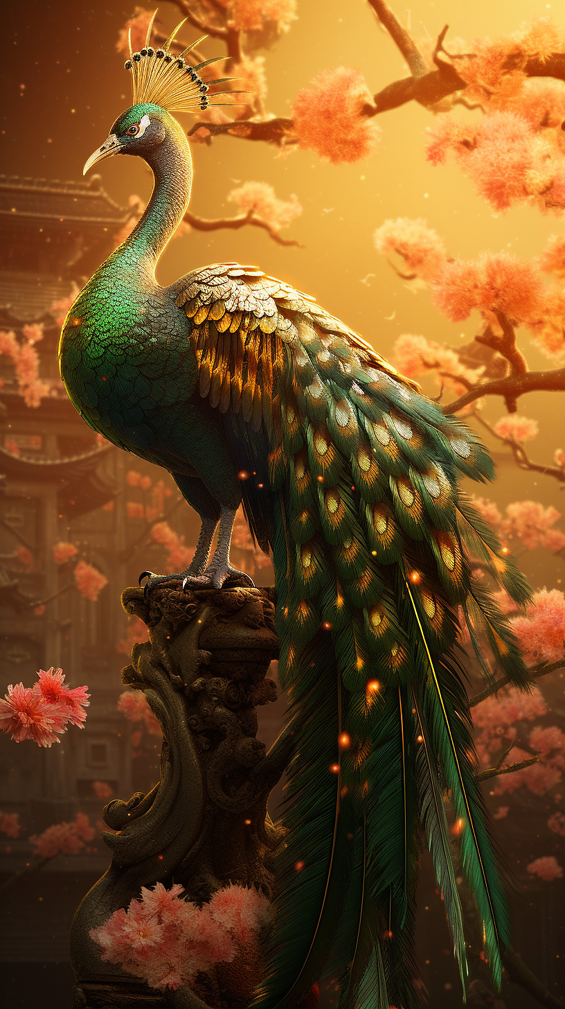 中国古代神兽系列-凤凰（图ZMzQ0ODM1Mzg4） - 创作习作 - 站酷设计师艺舟1014原创素材 - 站酷ZCOOL