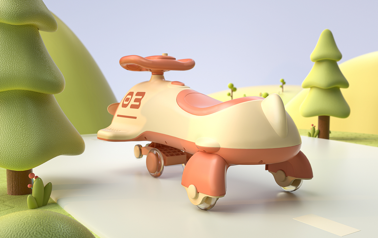 哈士奇设计作品-飞机扭扭车（图ZMzE1MTE4MDg0） - 交通工具 - 站酷设计师广州哈士奇设计原创素材 - 站酷ZCOOL