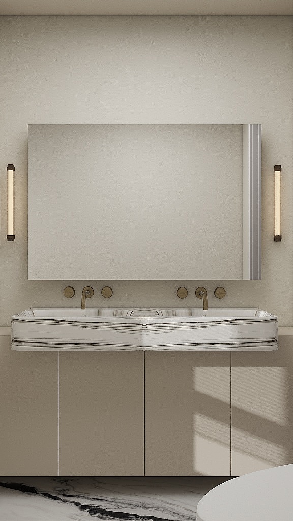 《芳甜奶油》-家装-法式奶油-小户型（图ZMzU1MjQ2NTA4） - 家装设计 - 站酷设计师匠梓原创素材 - 站酷ZCOOL