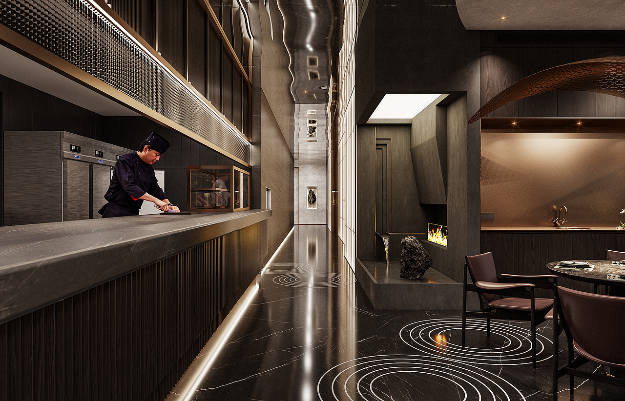 豚門·河豚海鲜火锅 | 魔戏空间设计案例