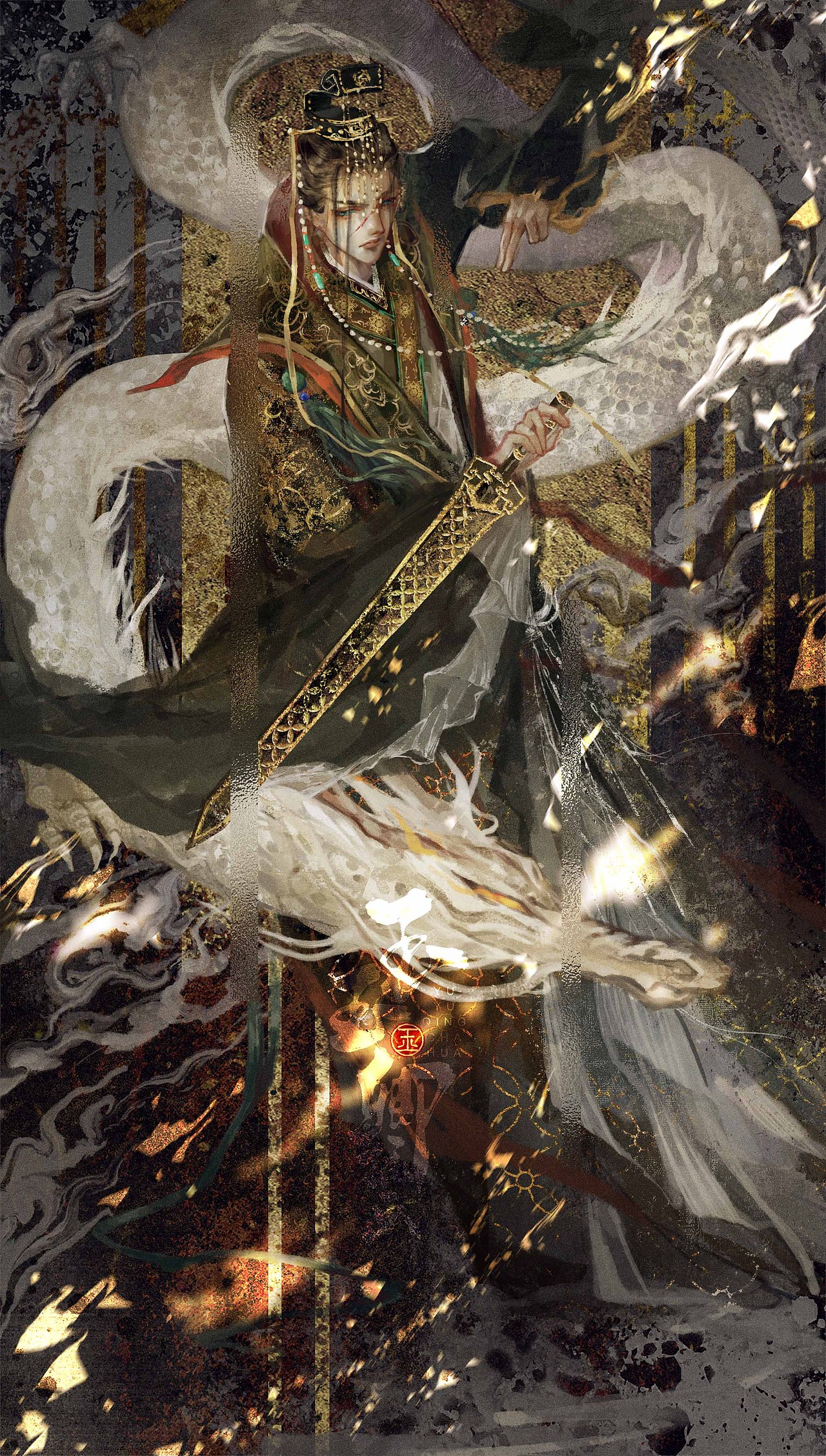 【国家宝藏】文物拟人系列插画_画画的玉玉卿-站酷zcool