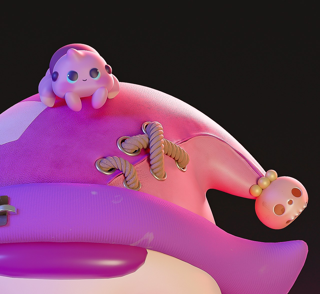 万圣节Ip设计 ฅʕ•̫͡•ʔฅ球球（图ZMzE5NjI5OTA4） - IP形象 - 站酷设计师宋七点点原创素材 - 站酷ZCOOL