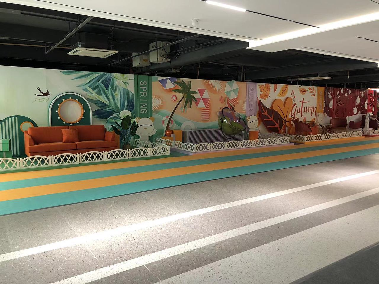 某商场过道（图ZMjk2NjI0NTA0） - 场景 - 站酷设计师美陈Hello世界原创素材 - 站酷ZCOOL