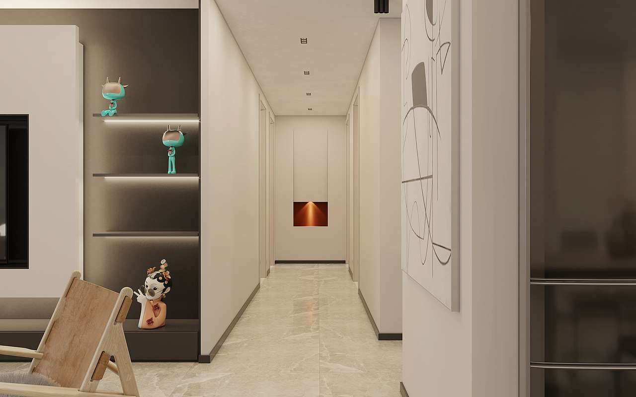 现代简约复式（图ZMjk5MDQ0NTUy） - 家装设计 - 站酷设计师潮视设计原创素材 - 站酷ZCOOL