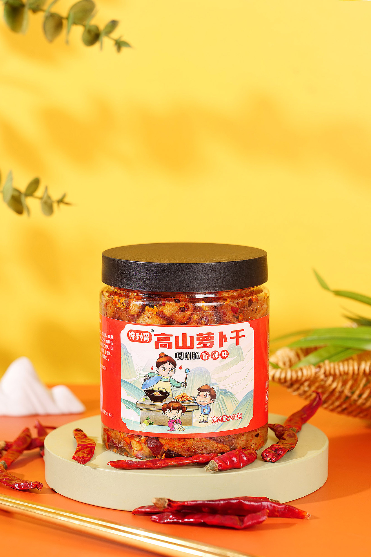 竹笋拍摄/萝卜干拍摄/零食特产拍摄