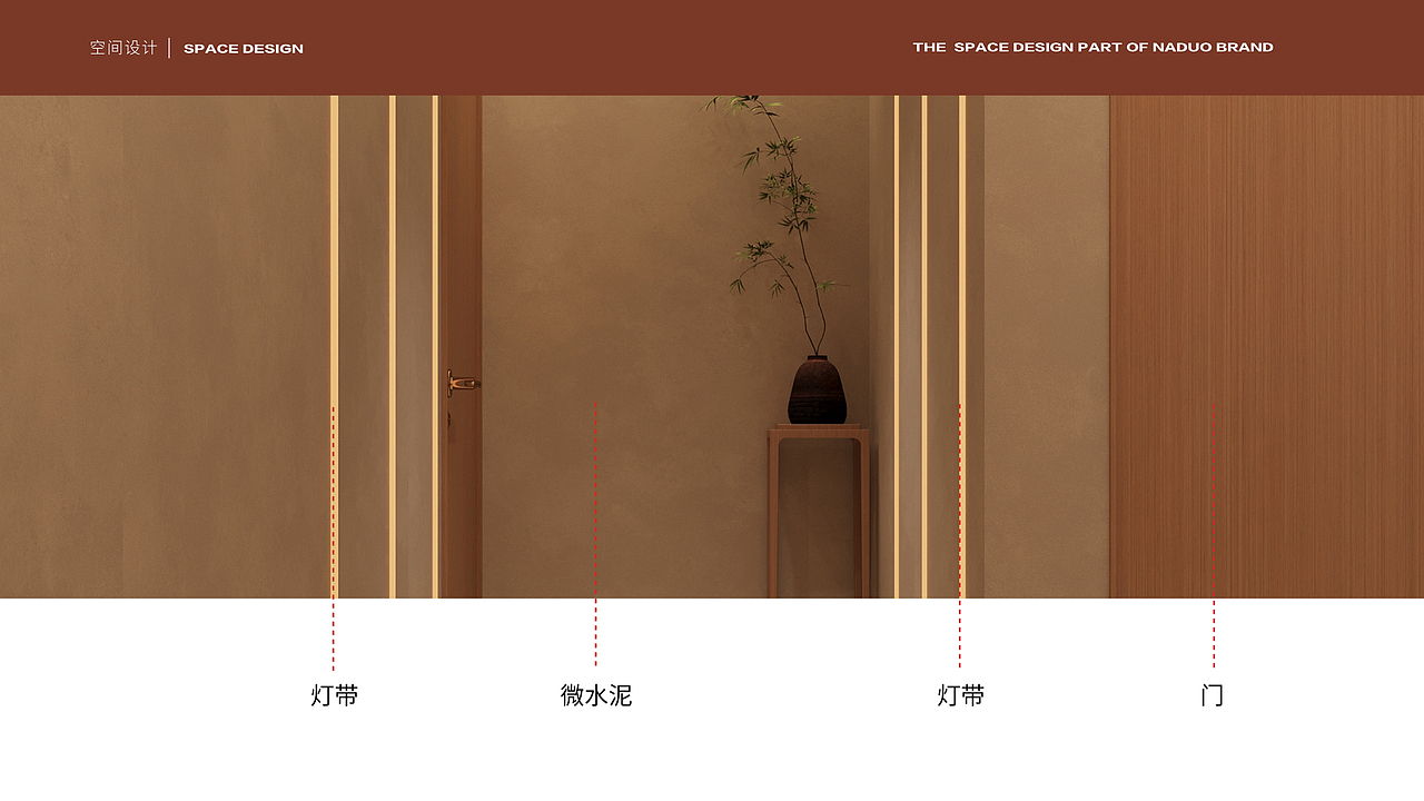 连锁品牌娜朵洗脸吧VI包装产品空间设计部分展示