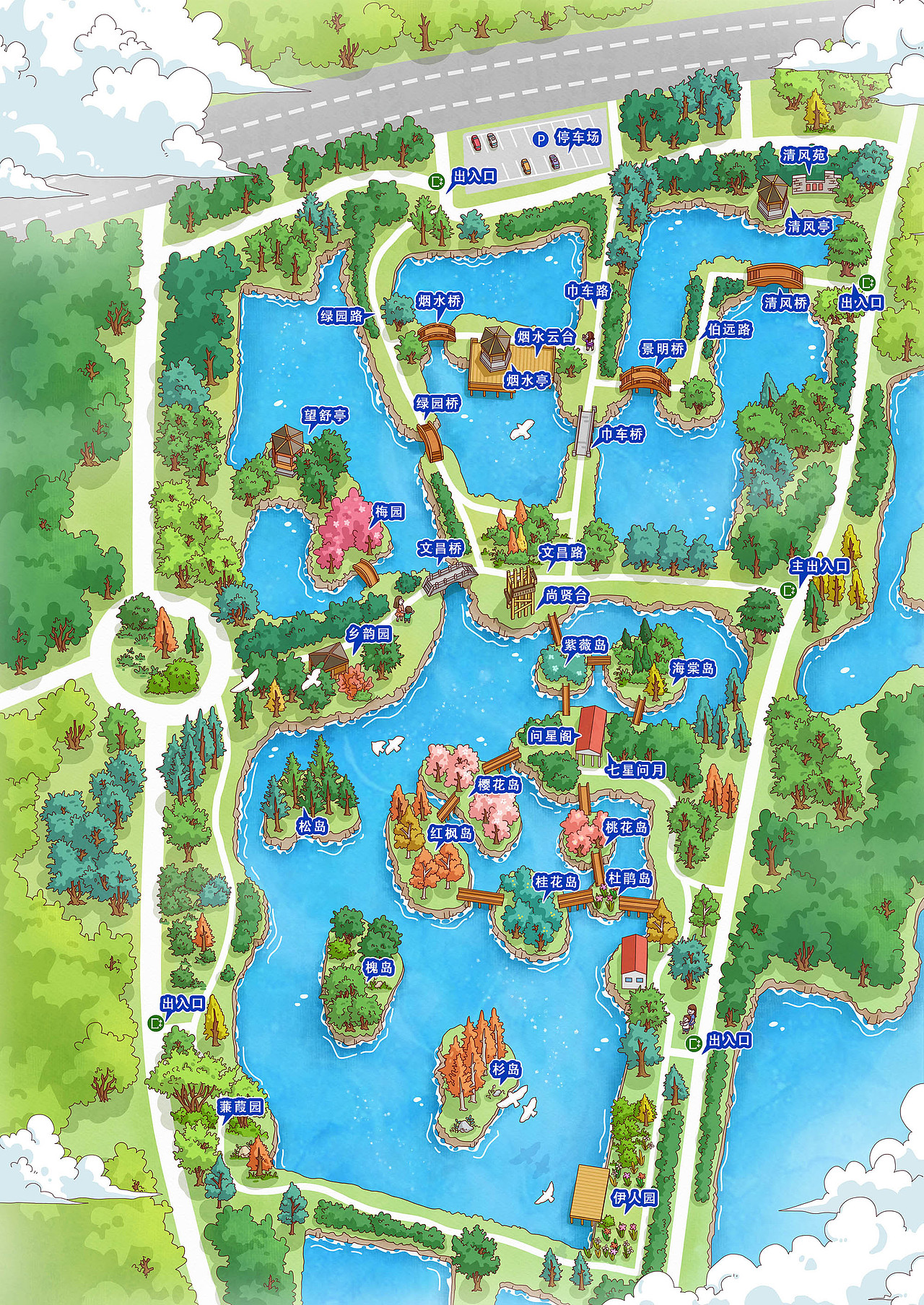 手绘地图整理合辑（图ZMzA1NTIyNzY4） - 商业插画 - 站酷设计师达达牧原创素材 - 站酷ZCOOL