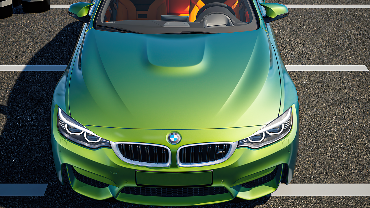 BMW M4 2023 - UE5 RTX Automotive rendering（图ZMzMyNTg3Njgw） - 动画/影视 - 站酷设计师熊熊本熊原创素材 - 站酷ZCOOL