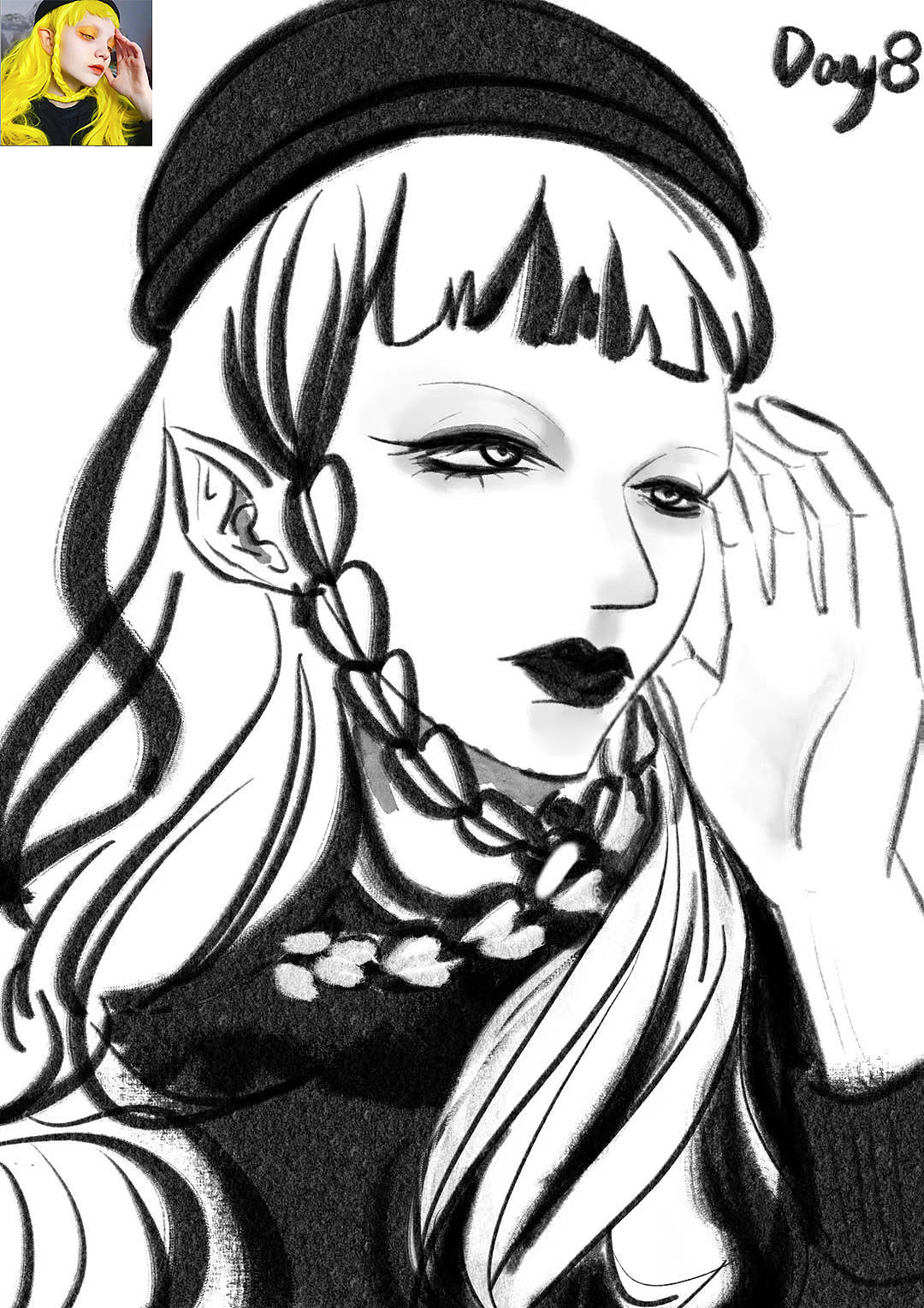 【DAY8】30天速写打卡