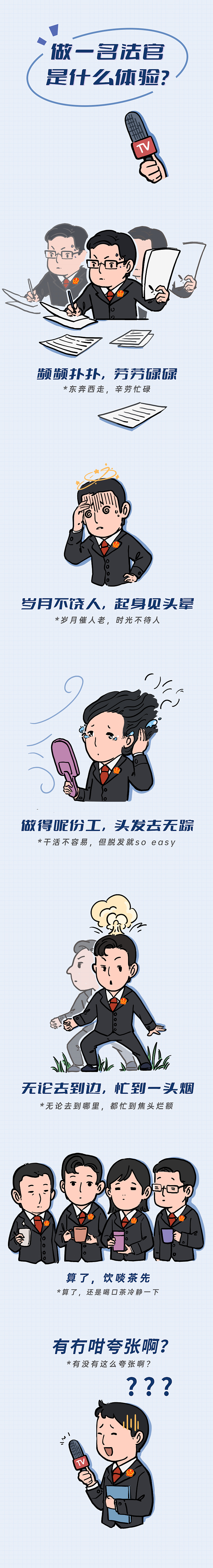 天河法院｜法官“搬砖”不简单 这些“标配”不一般...（图ZMzA0MzM1NTE2） - 中/长篇漫画 - 站酷设计师虎社原创素材 - 站酷ZCOOL