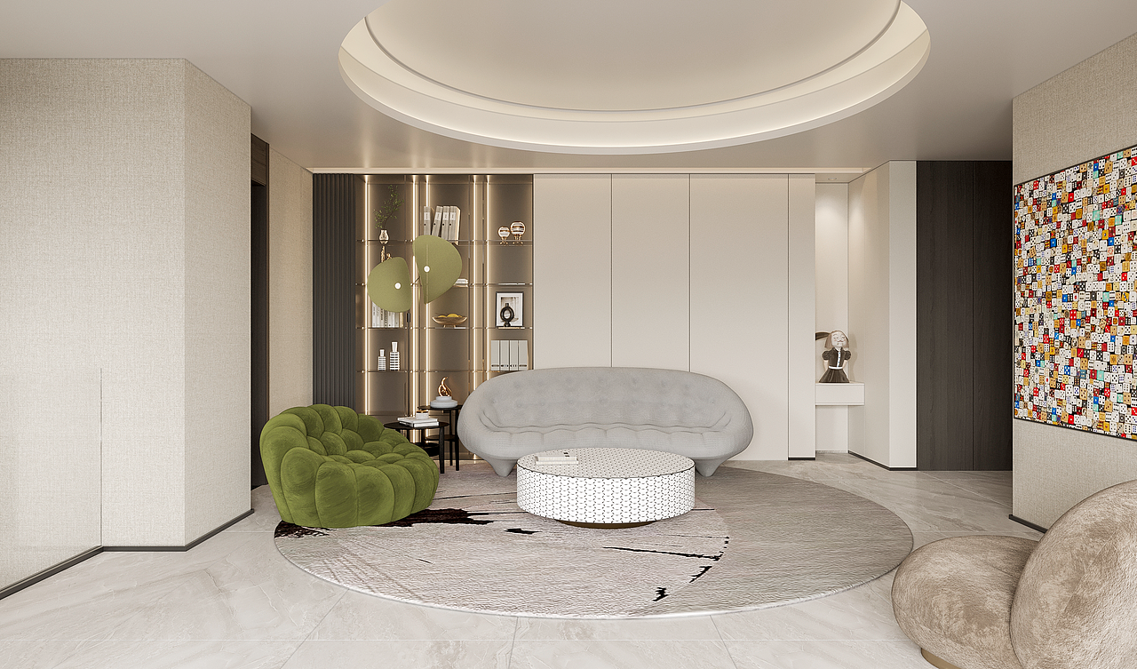 北尧视觉|现代轻奢效果表现