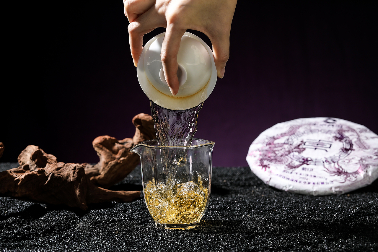 2024年5月 产品拍摄 普洱茶拍摄 五行印记——紫印