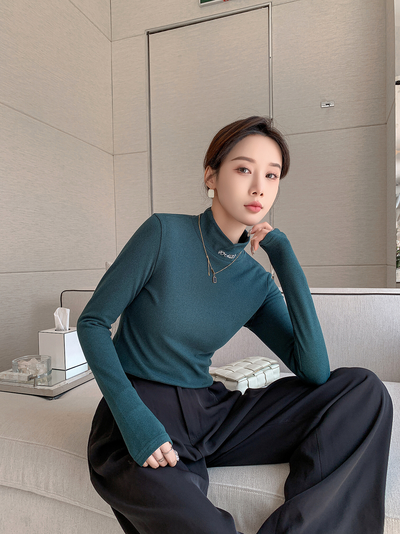 小红书 | 打底衫女装穿搭手机拍摄后期