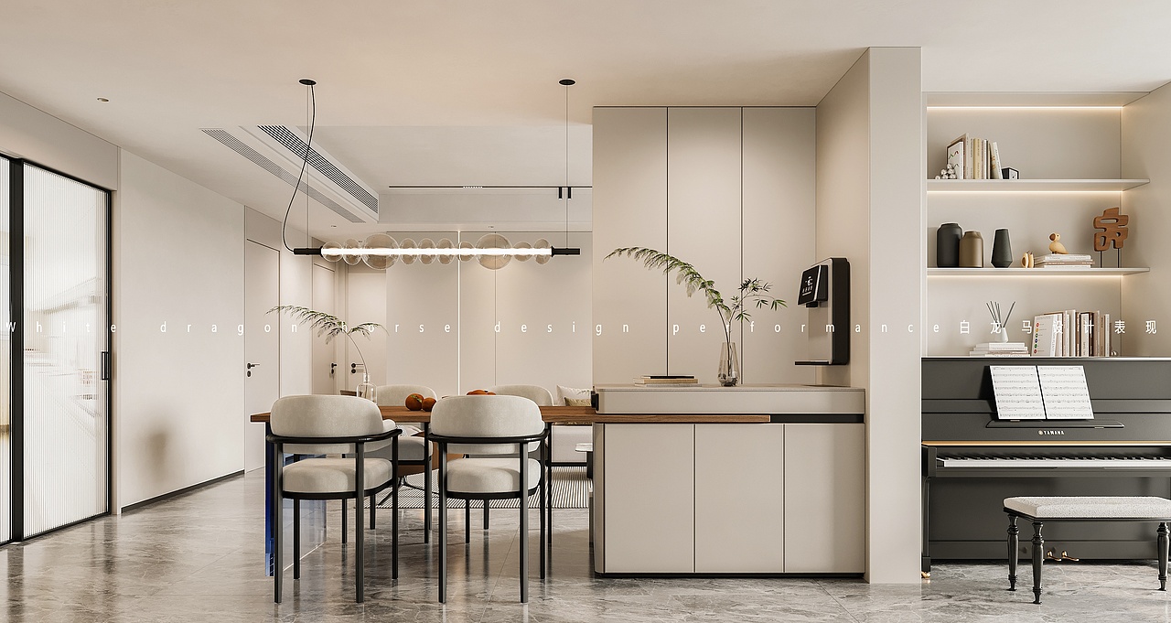 现代简约客餐厅