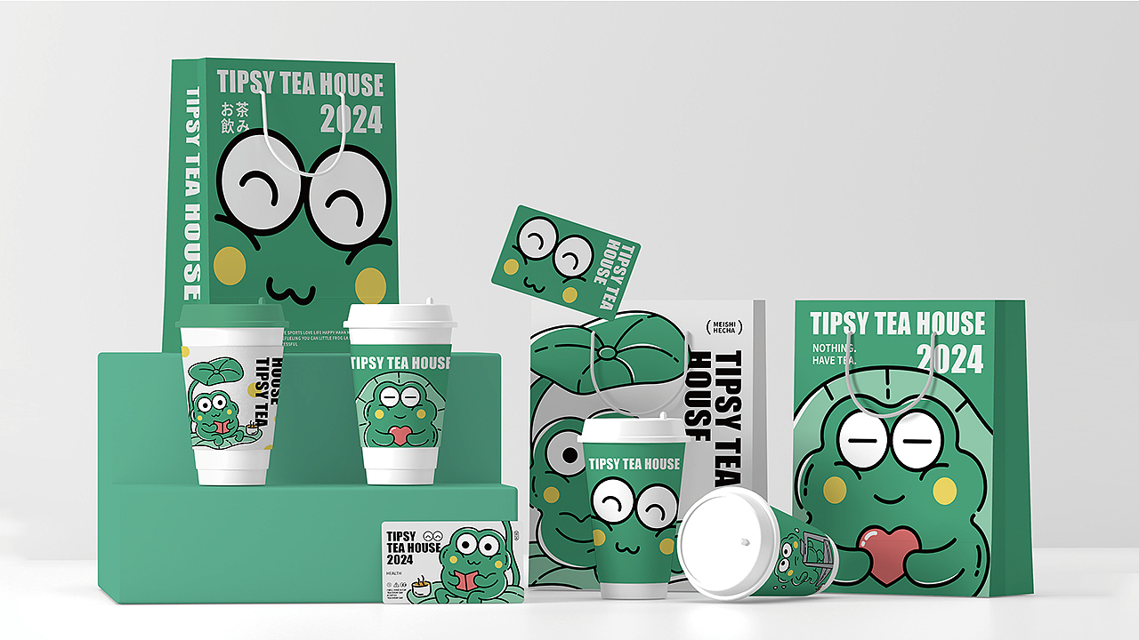 没事来喝茶丨茶饮品牌提案设计