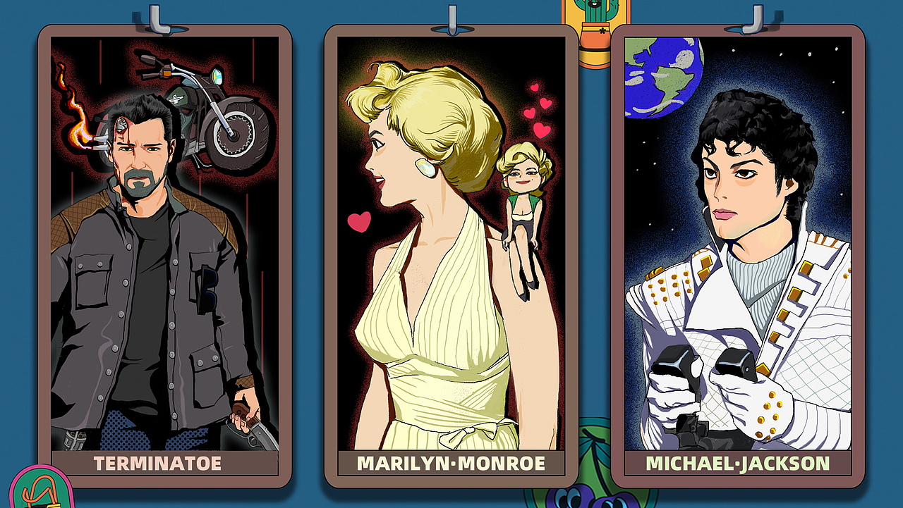 q版插画复古插画作品集