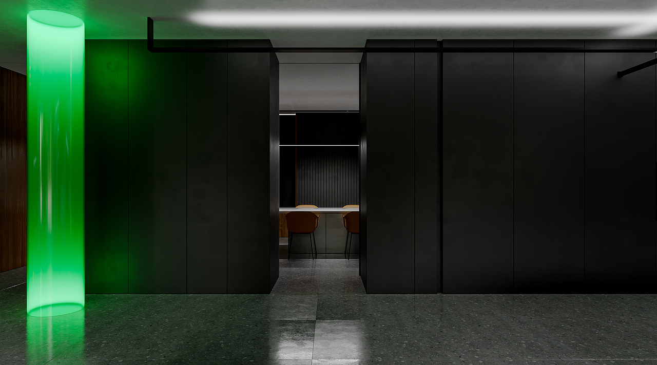 练习作品 FF DESIGN 绿光森林