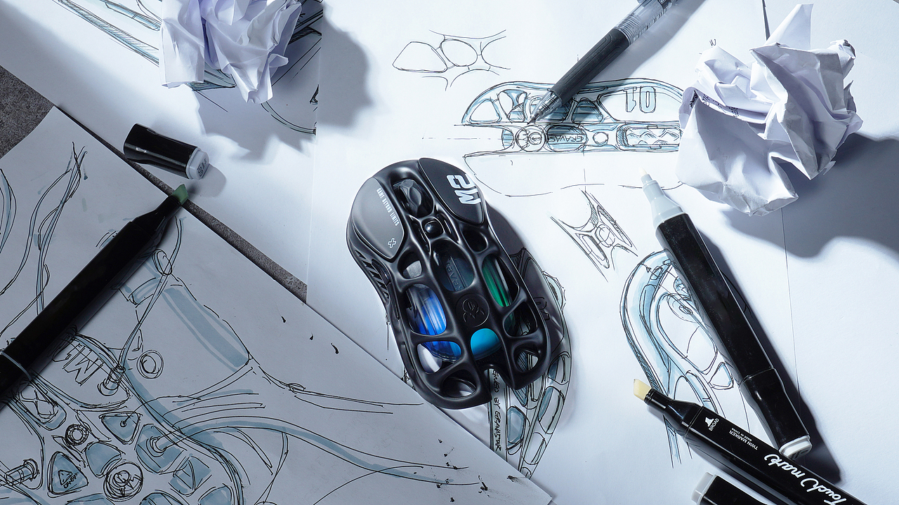 重力星球GravaStar·破茧·无线三模游戏鼠标（图ZMzU4MDE0MDQ4） - 电子产品 - 站酷设计师重力星球原创素材 - 站酷ZCOOL