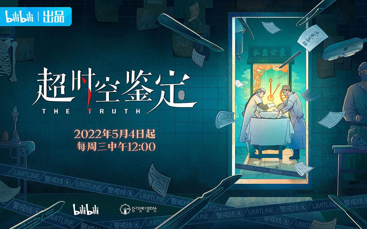 纪录片《超时空鉴定》海报设计
