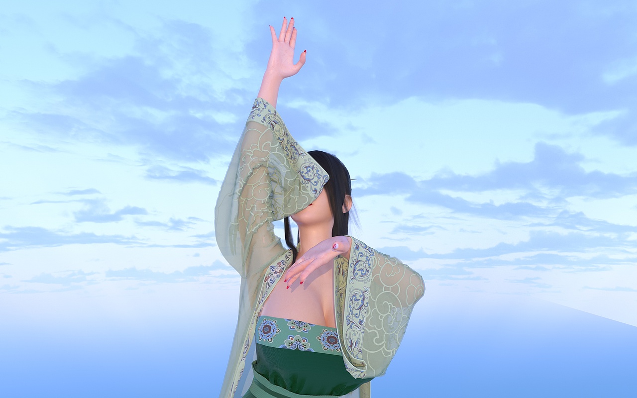 想要欣赏妾身的舞姿吗？（图ZMzI3MjIzMjQ0） - 人物/生物 - 站酷设计师奥拓ABKLS原创素材 - 站酷ZCOOL