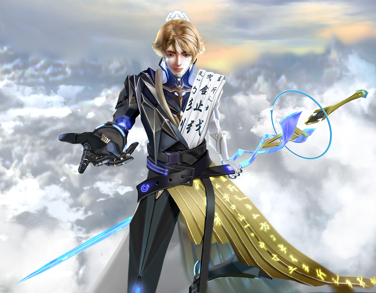 王者荣耀李白-同人图