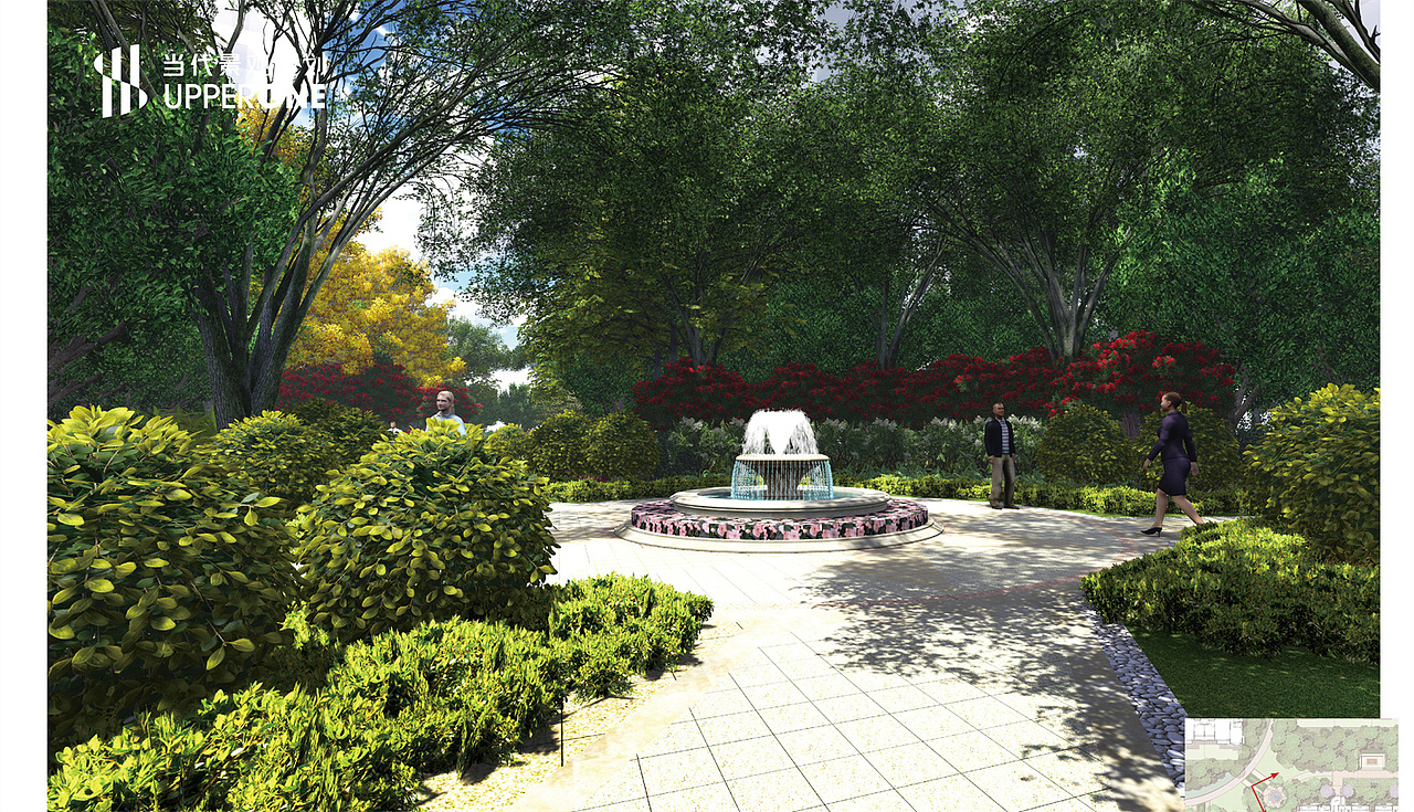 郑州正商书香华府景观深化效果图