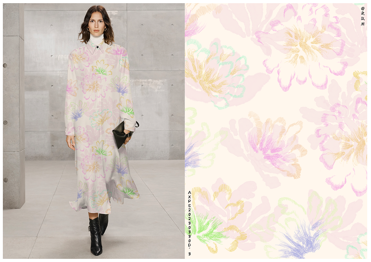 【原創(chuàng)印花】暗香（圖ZMzM2MDQ4MjE2） - 圖案 - 站酷設(shè)計(jì)師之久川原創(chuàng)素材 - 站酷ZCOOL