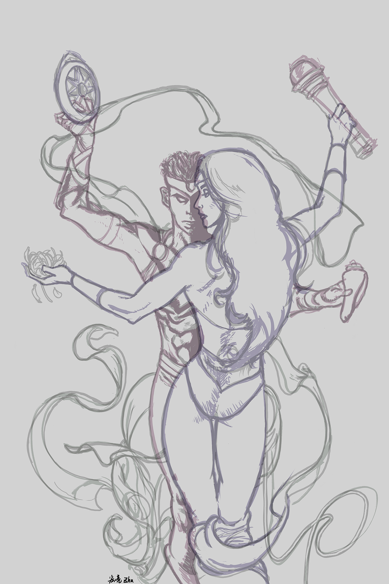 亚当修斯美漫-神奇女侠（图ZMzE3MDczMDQ0） - 创作习作 - 站酷设计师zmark668原创素材 - 站酷ZCOOL