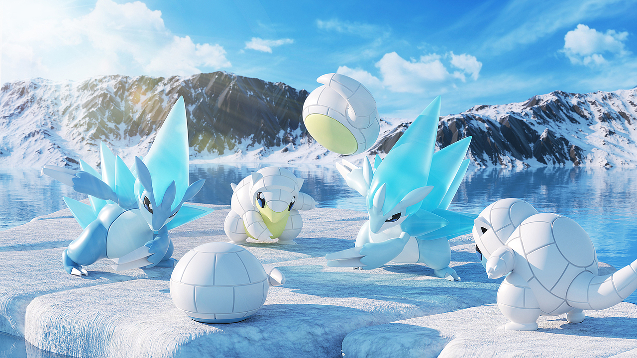 这几年渲染的宝可梦（图ZMzM3Nzk0ODgw） - 人物/生物 - 站酷设计师绝对媚俗原创素材 - 站酷ZCOOL