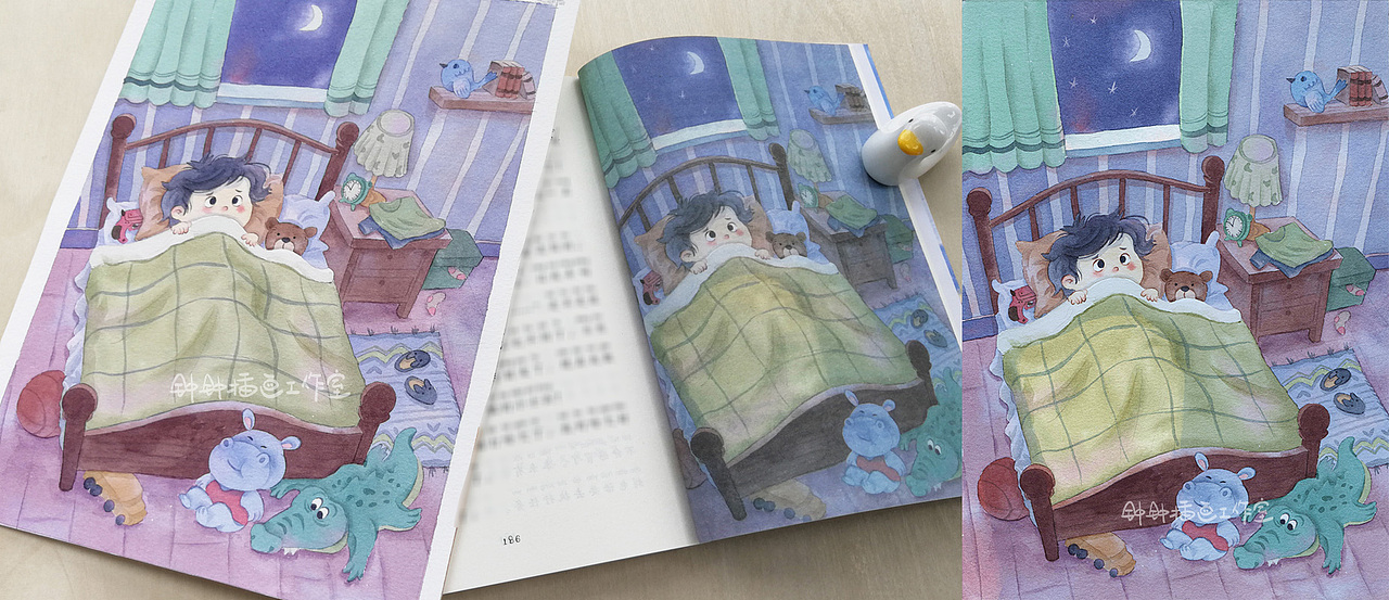 童书插图｜《骑着云朵飘来的猫》（已商用）（图ZMzEzMzA4MTI0） - 儿童插画 - 站酷设计师钟钟插画工作室原创素材 - 站酷ZCOOL