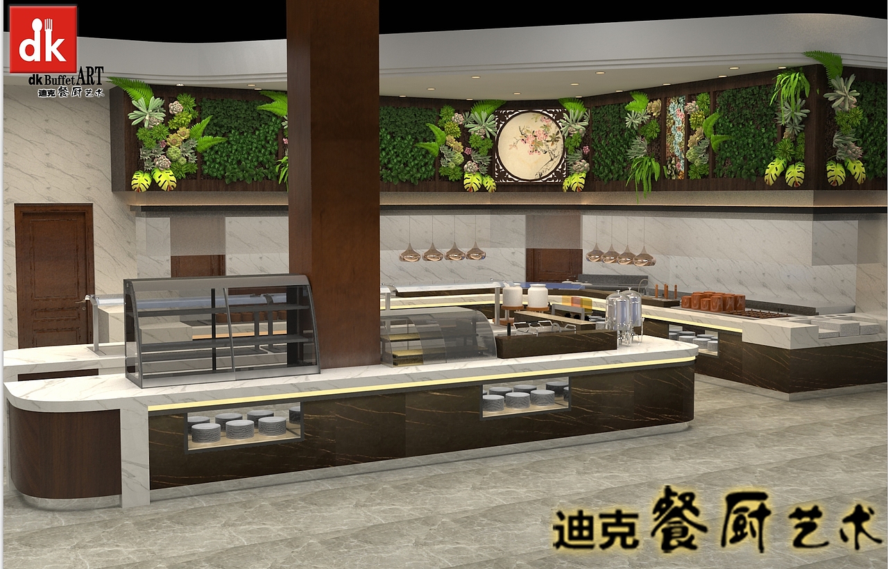 酒店宴会厅自助餐台 火锅店冷柜风冷保鲜台 移动布菲台（图ZMzM2NzM0ODk2） - 其他工业/产品 - 站酷设计师迪克自助餐台定制原创素材 - 站酷ZCOOL