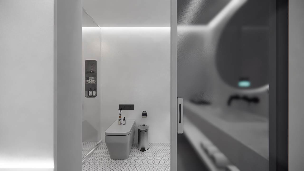 太空舱移动建筑酒店——室内方案设计