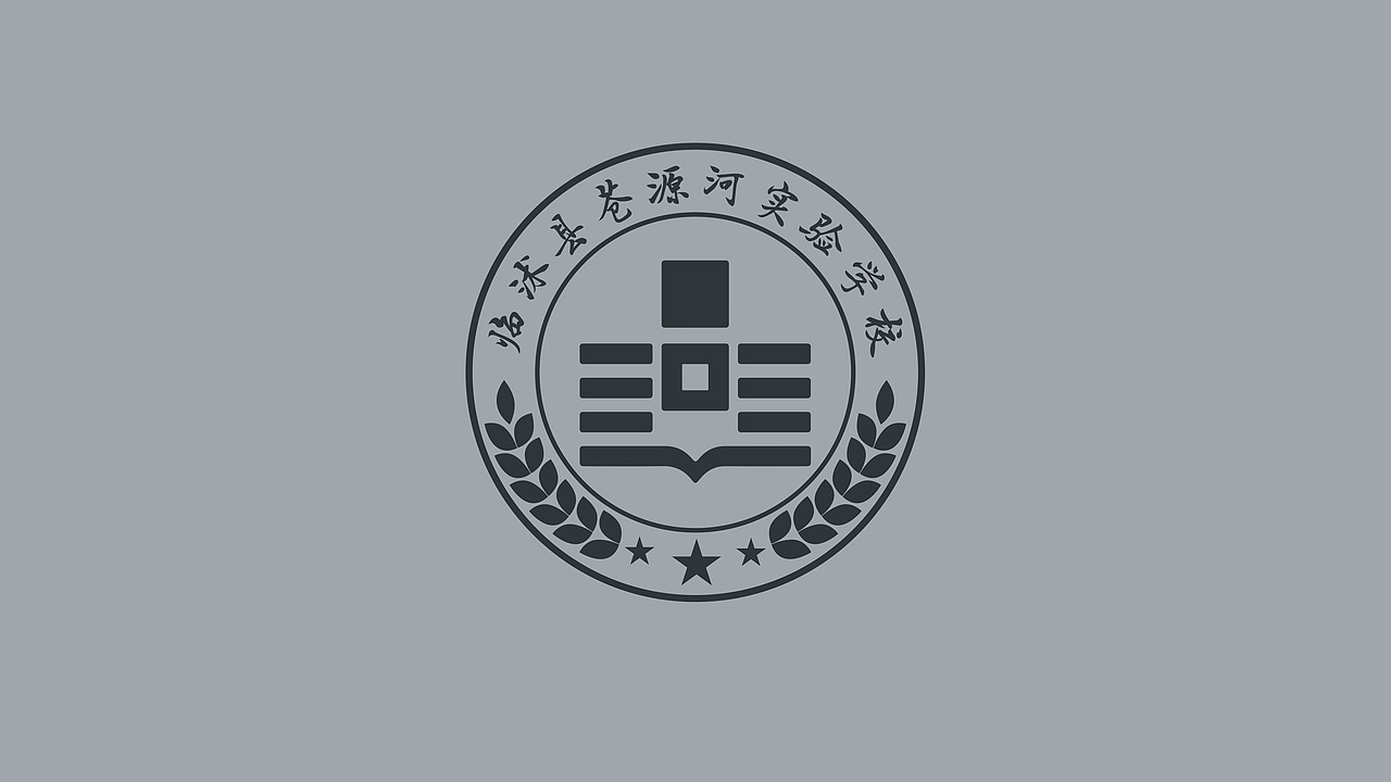临沭县苍源河实验学校文化校徽创意设计（图ZMzU0MjU1NjE2） - Logo - 站酷设计师太歌创意原创素材 - 站酷ZCOOL
