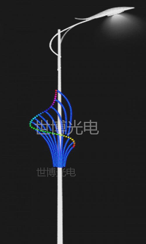 世博 LED灯杆造型变色景观装饰灯节日灯挂件厂家定制（图ZMjk5MjgzNjM2） - 环境/建筑摄影 - 站酷设计师世博光电景观灯原创素材 - 站酷ZCOOL