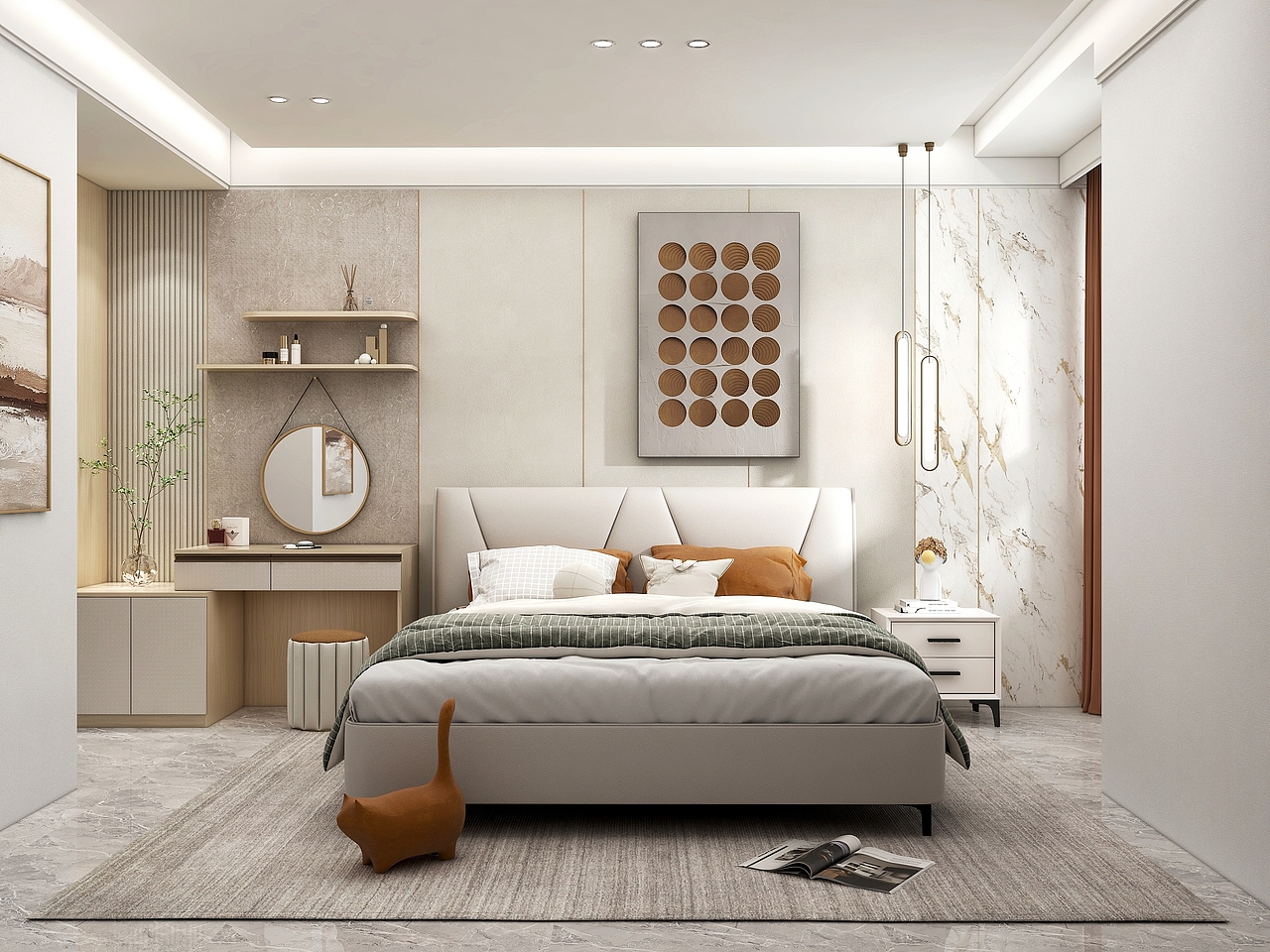 现代轻奢小清新户型