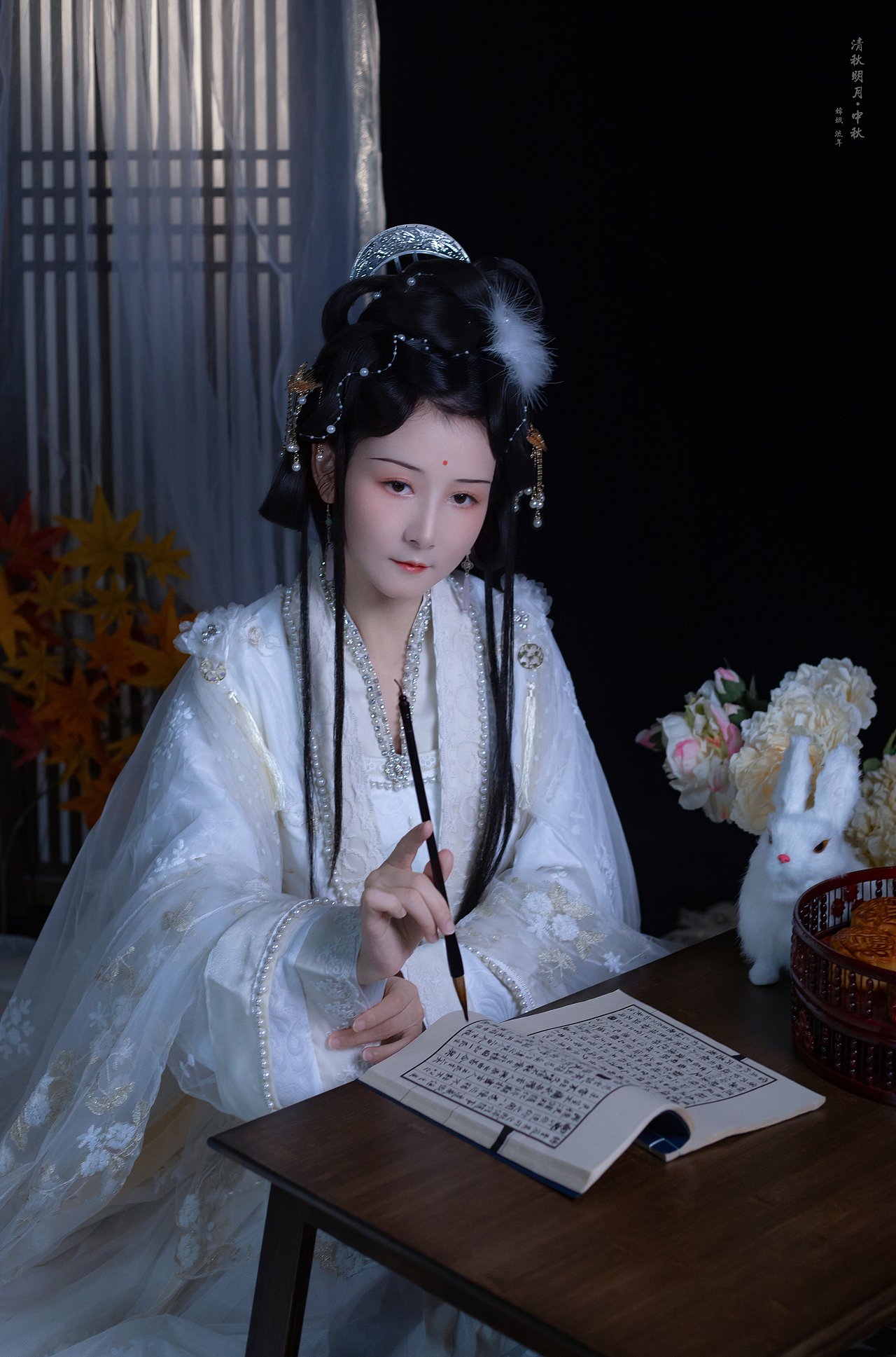 中秋快乐-嫦娥（图ZMzUxODk5MDYw） - 人像摄影 - 站酷设计师九尾喵原创素材 - 站酷ZCOOL